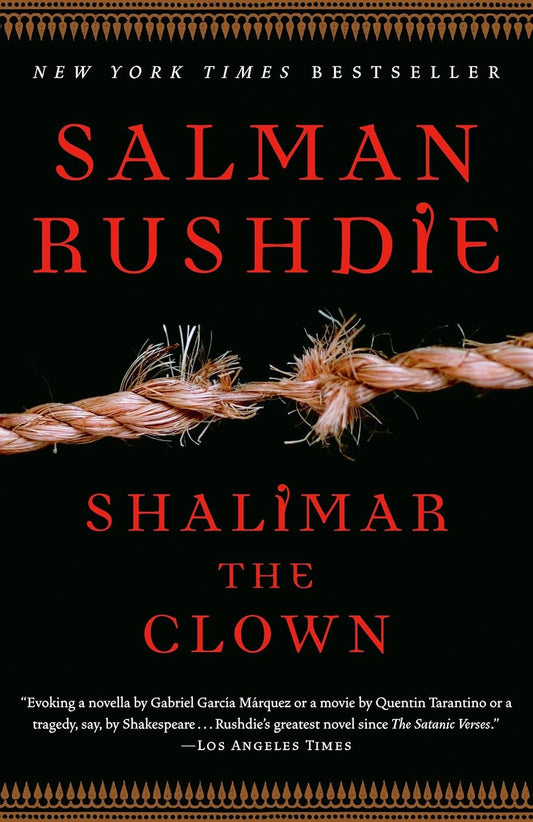 Shalimar the Clown Novel by Salman Rushdie