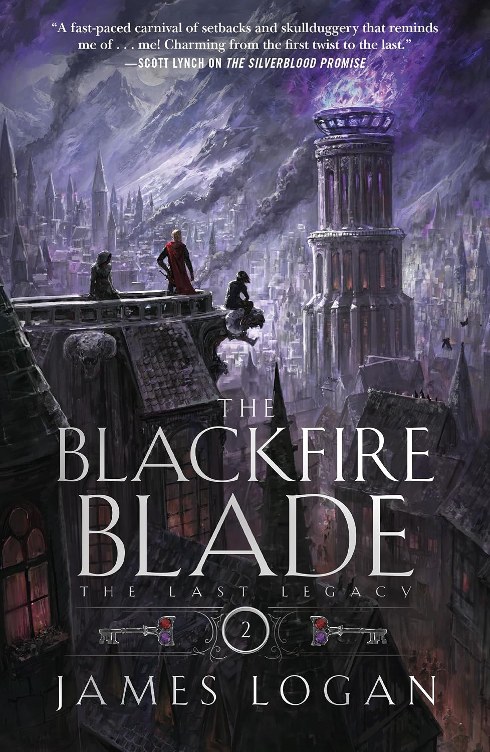 The Blackfire Blade Book by James Logan
