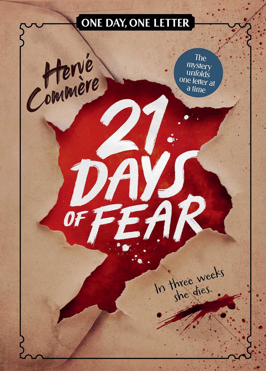 21 Days of Fear: One Day, One Letter by Hervé Commère