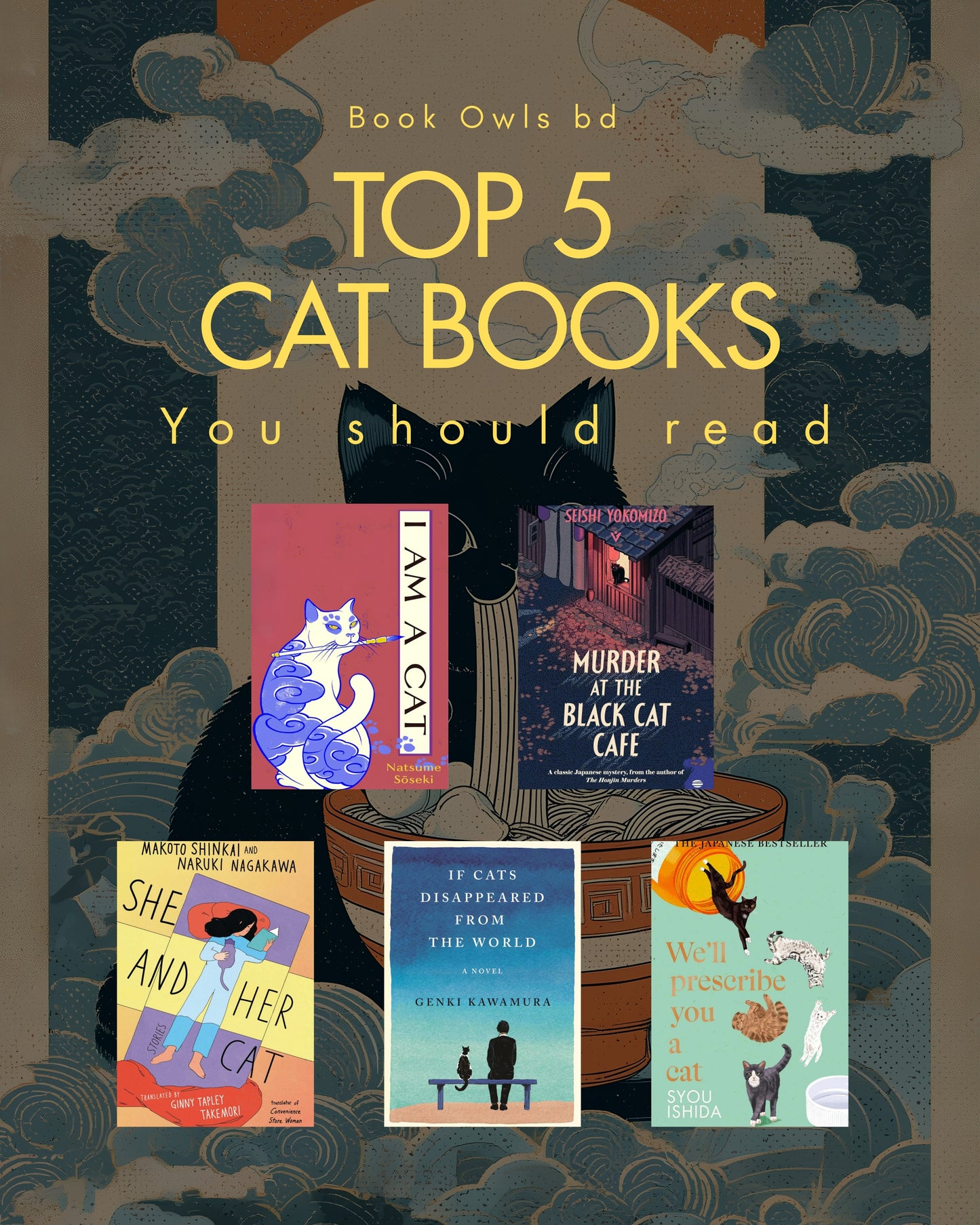 Top 5 Cat Books