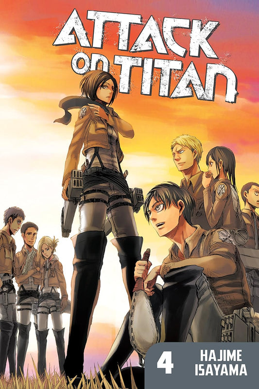 Attack on Titan Volume 4 by Hajime Isayama