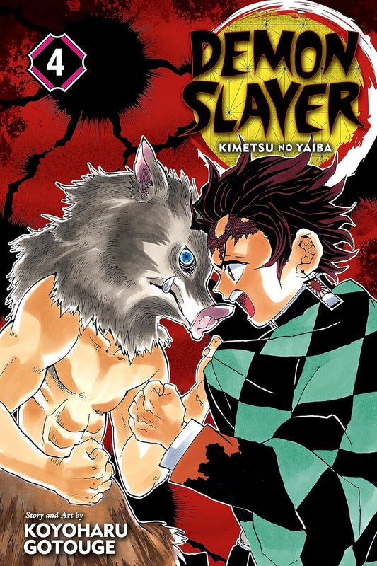 Demon Slayer: Kimetsu no Yaiba Volume 4 by Koyoharu Gotouge
