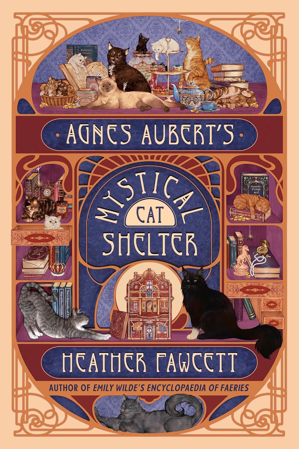 Agnes Aubert's Mystical Cat Shelter Book by Heather Fawcett