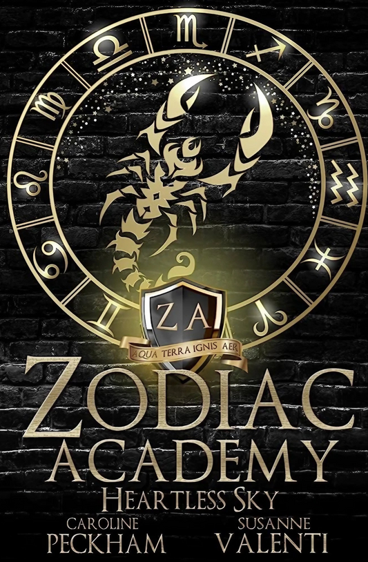 Zodiac Academy 7: Heartless Sky Book by Caroline Peckham and Susanne Valenti