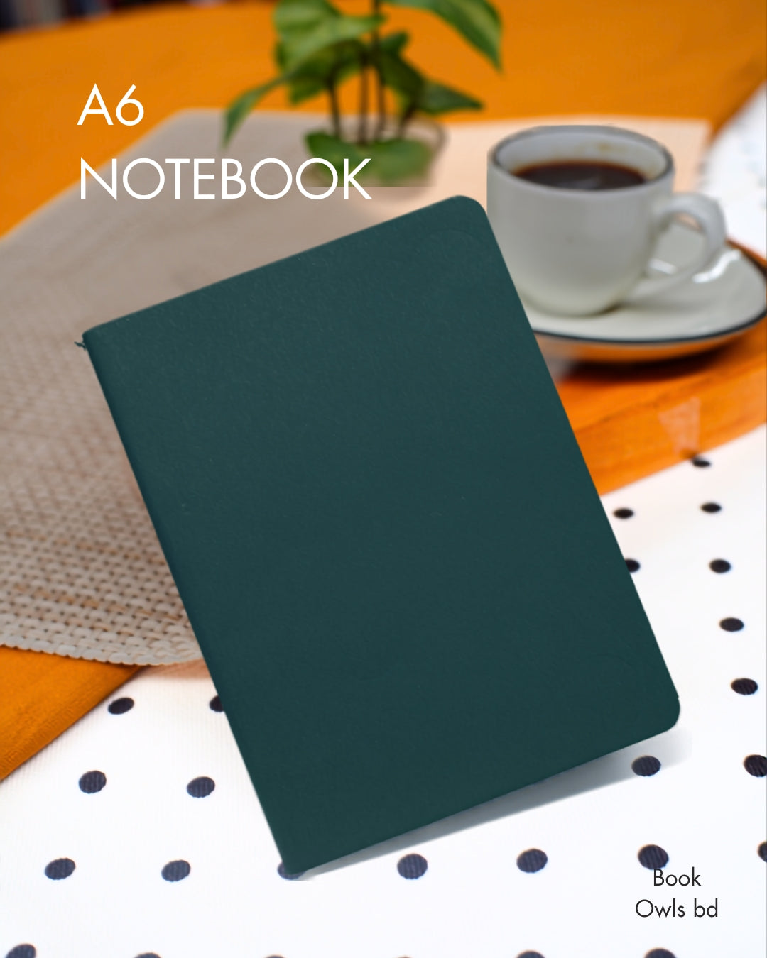 SNSN13 - A6 Vintage solid stitched notebook
