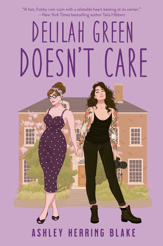 SCS- Delilah Green Doesn't Care Book by Ashley Herring Blake