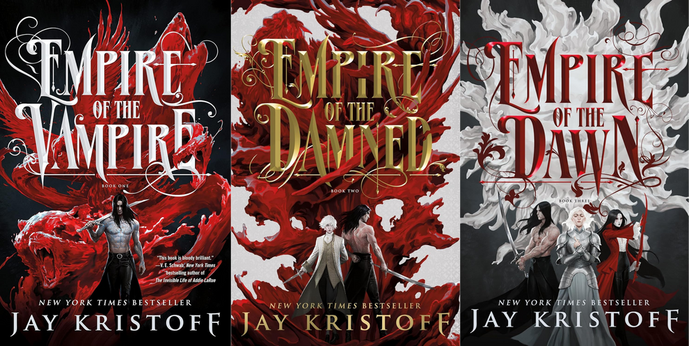 Empire of the Vampire Trilogy Series by Jay Kristoff – Book Owls bd