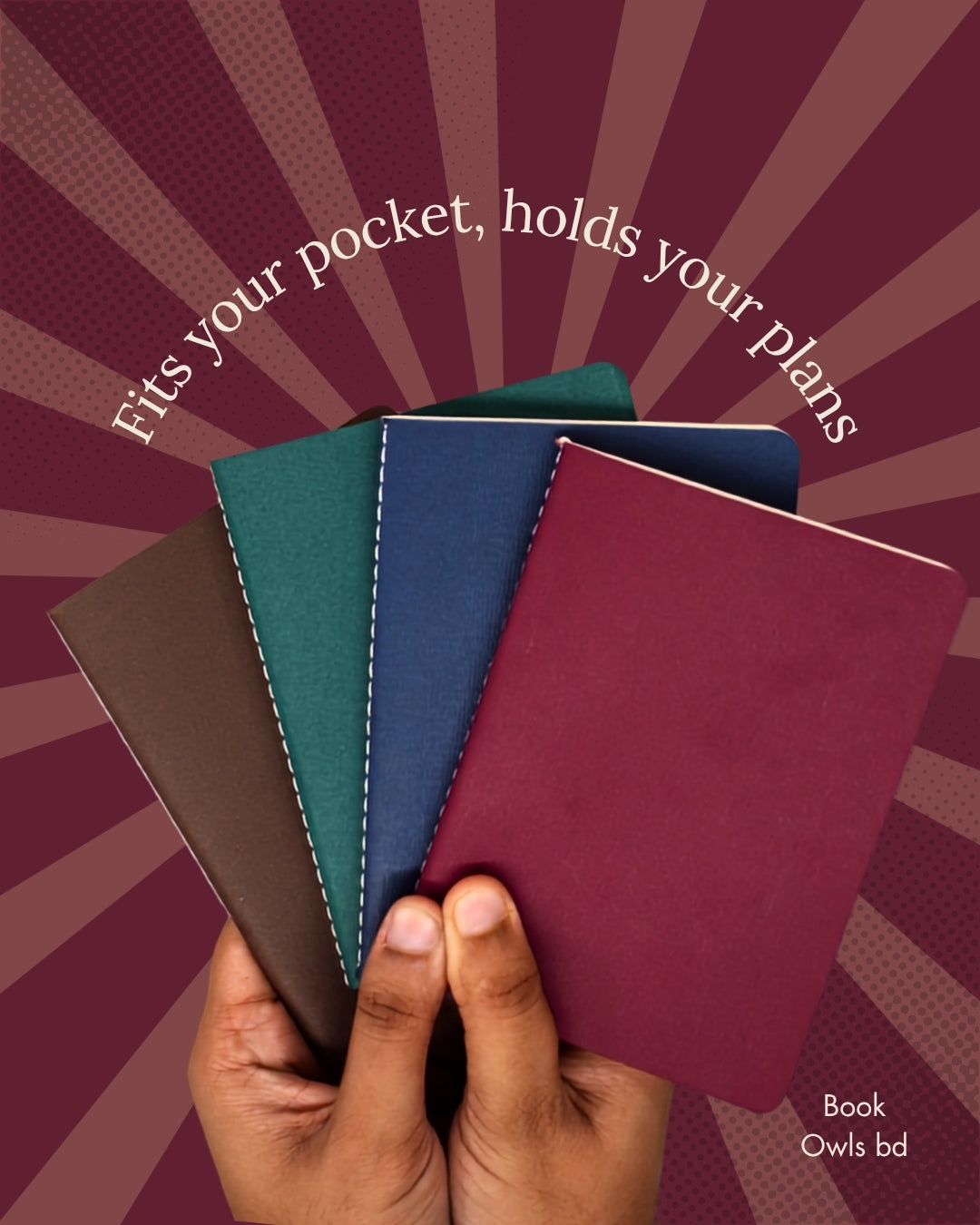 SNSN13 - A6 Vintage solid stitched notebook