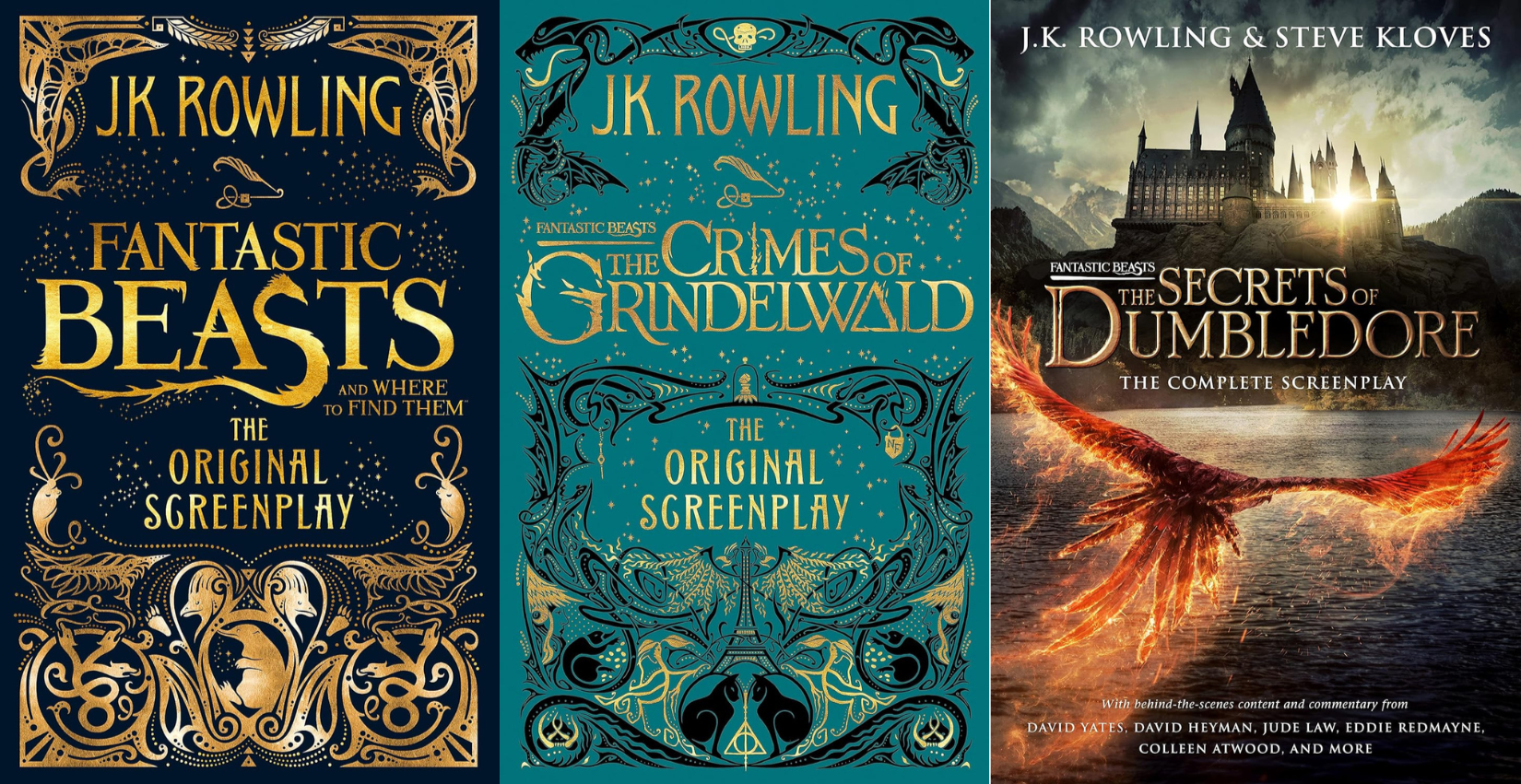 Fantastic Beasts: The Original Screenplay Series by J.K. Rowling – Bookowls