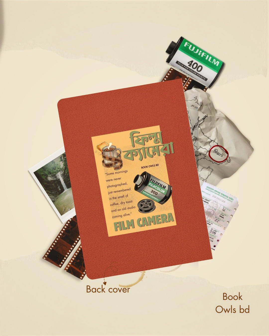 SNSN18- Retro Bengali - Film camera Notebook
