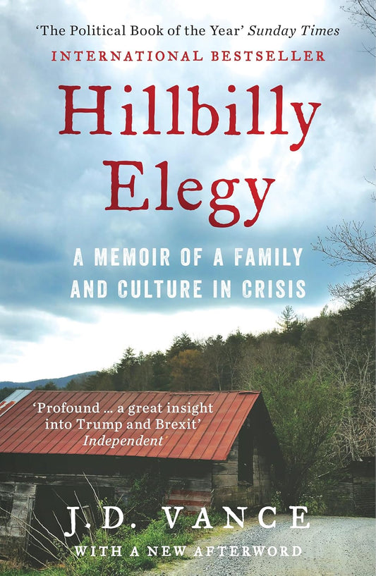 Hillbilly Elegy Book by J.D. Vance