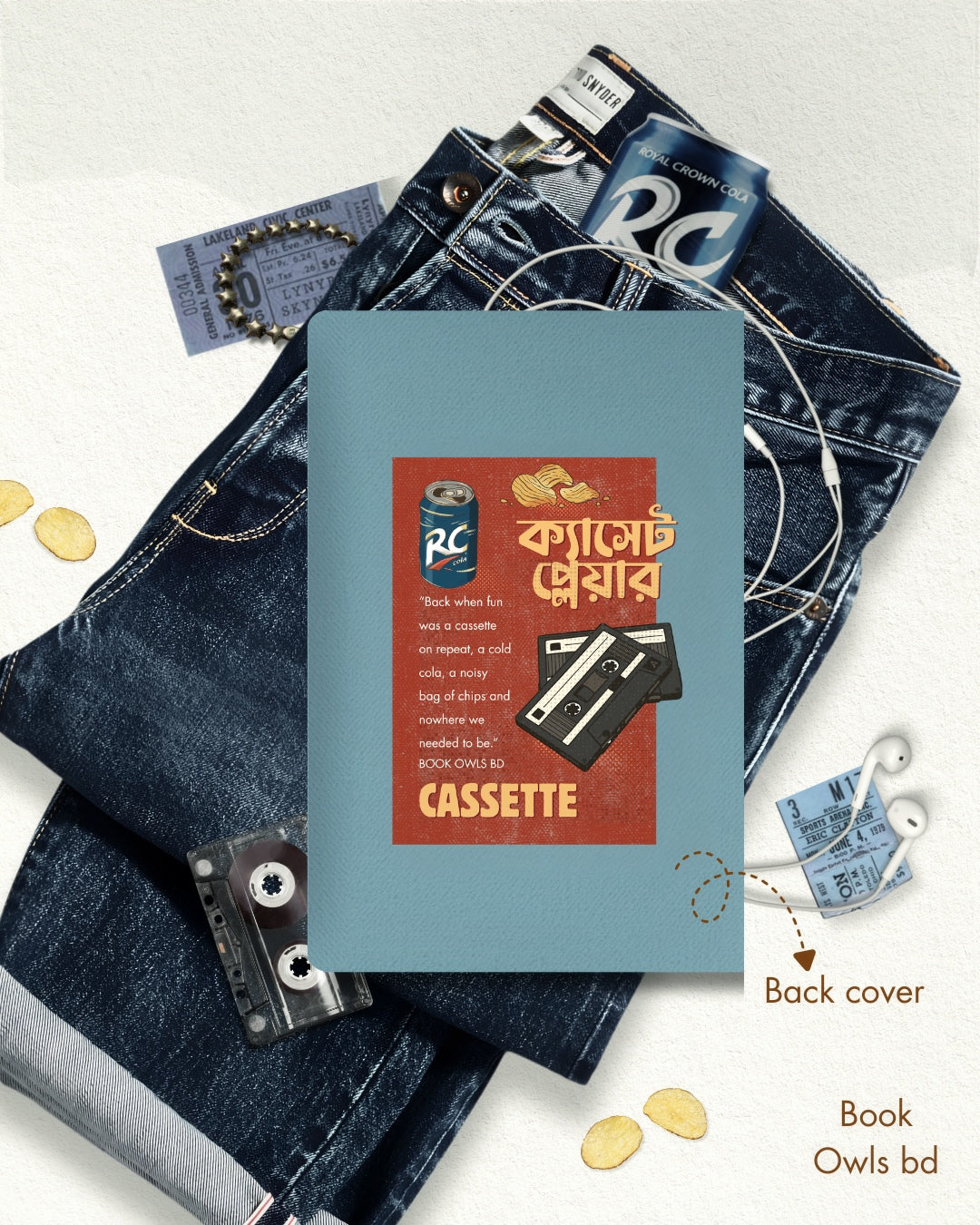 SNSN17 - Retro Bengali - cassette player Notebook