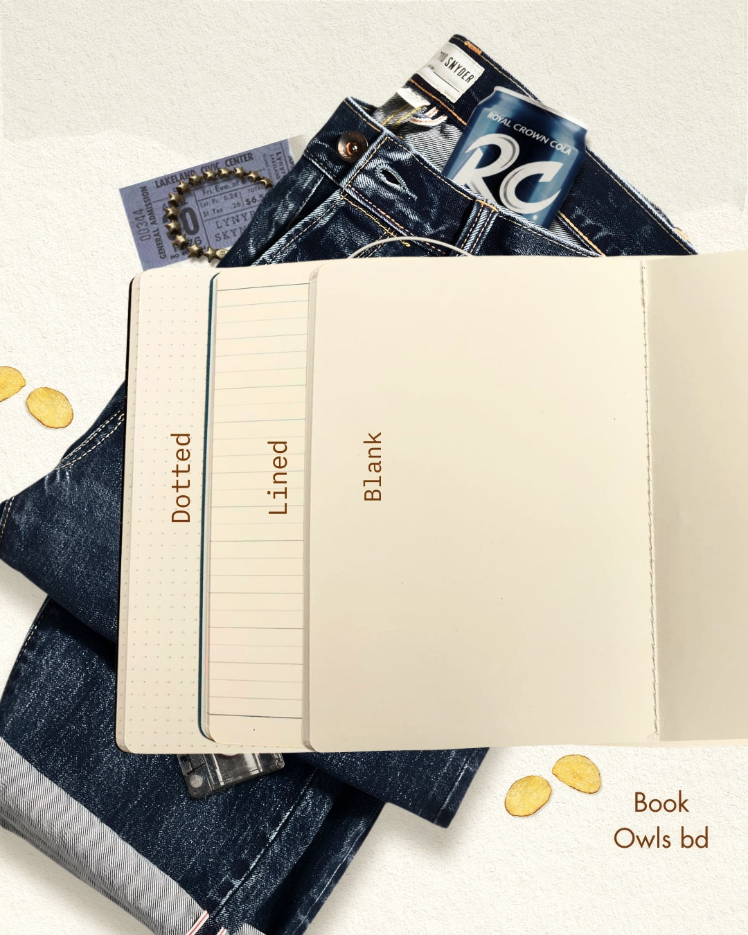 SNSN17 - Retro Bengali - cassette player Notebook
