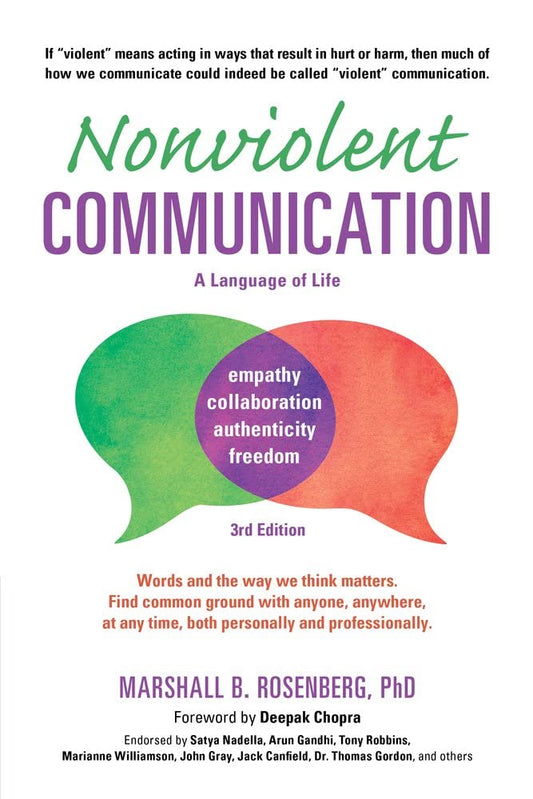 Nonviolent Communication: A Language of Life, Life-Changing Tools for Healthy Relationships by Ph.D. Rosenberg, Marshall B.