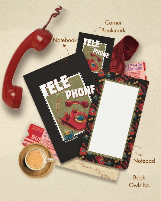 SNSN15 - Retro Bengali - Telephone Notebook