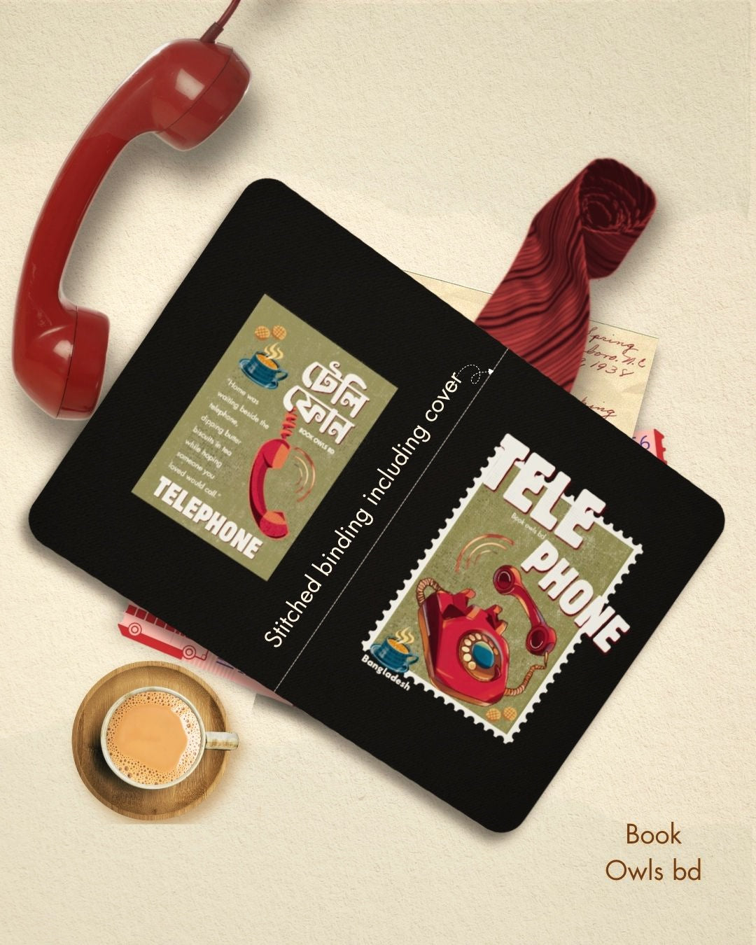 SNSN15 - Retro Bengali - Telephone Notebook
