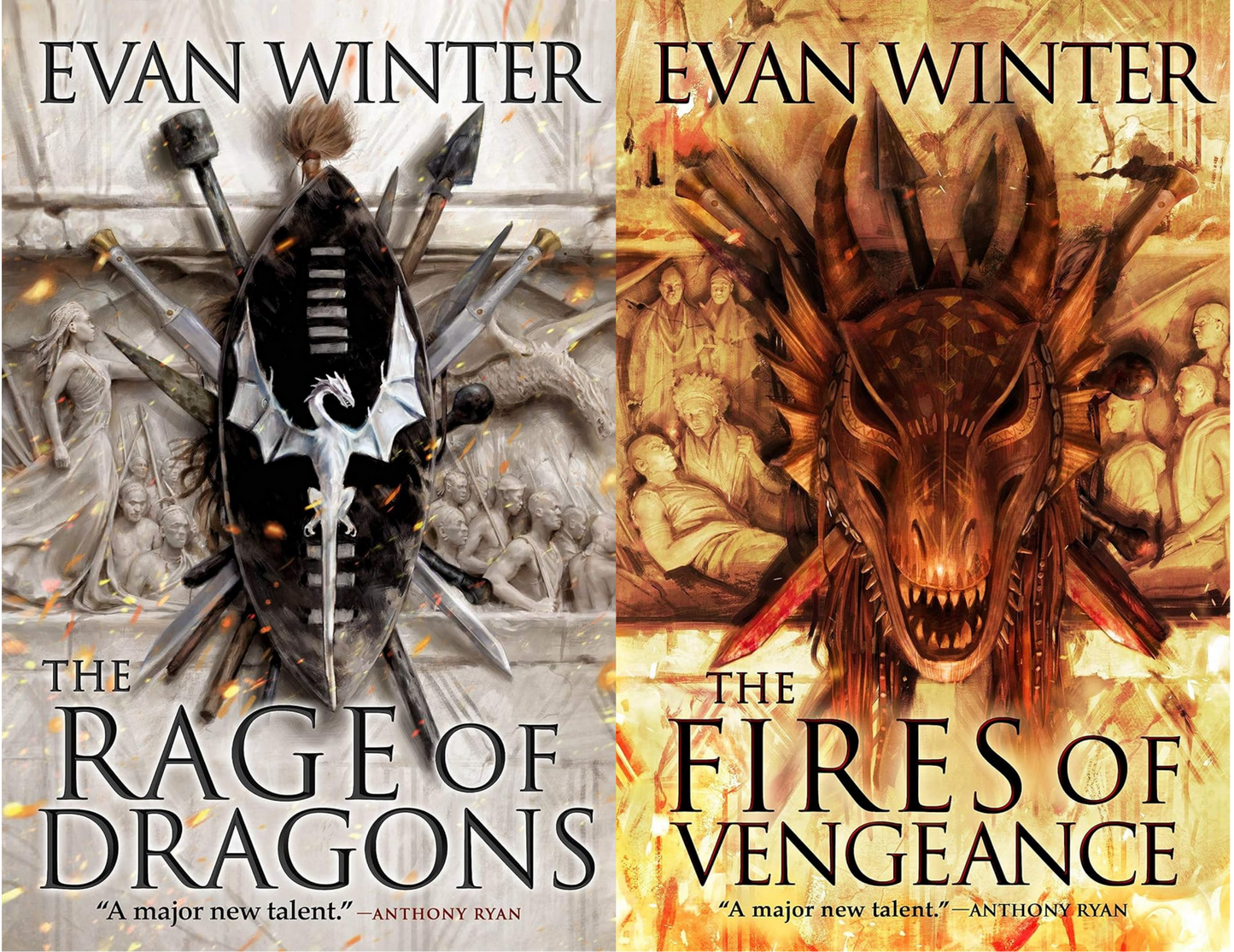 The Burning Series by Evan Winter
