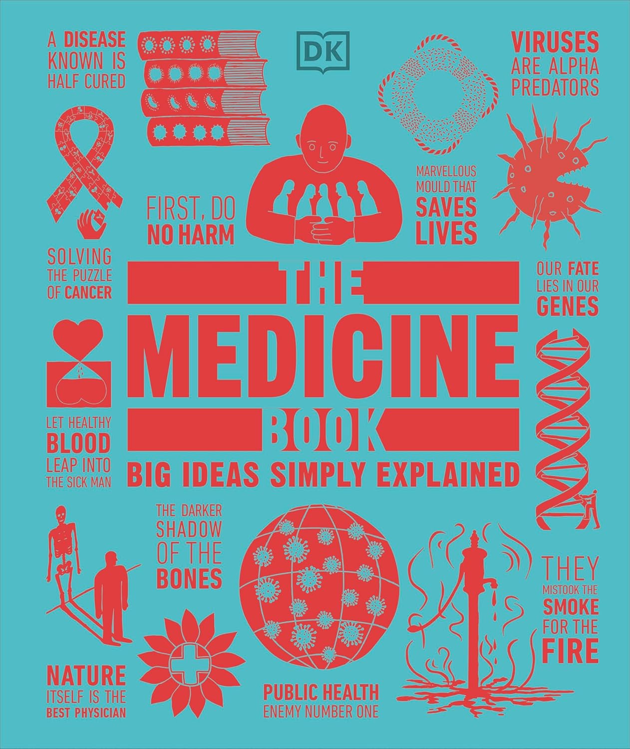 The Medicine Book: Big Ideas Simply Explained By D.K. Publishing