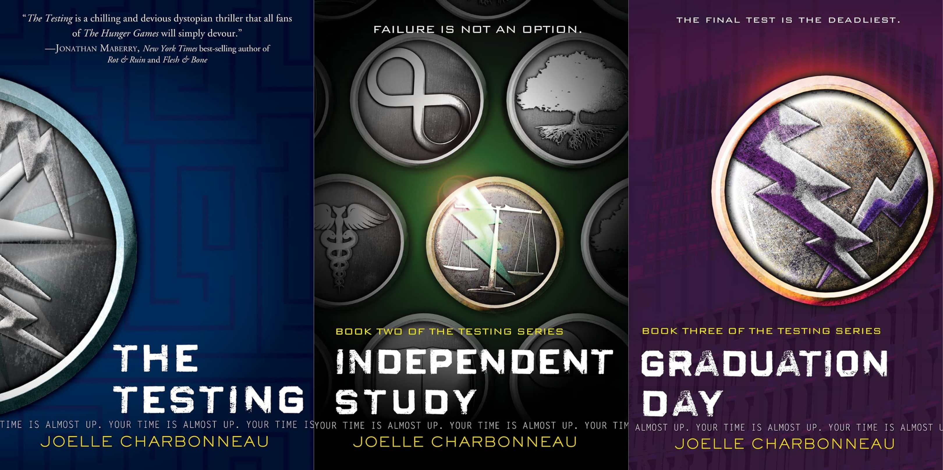 The Testing Trilogy Series by Joelle Charbonneau – Book Owls bd