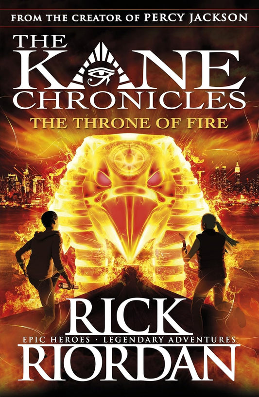 The Throne of Fire (The Kane Chronicles, Book 2) Novel by Rick Riordan