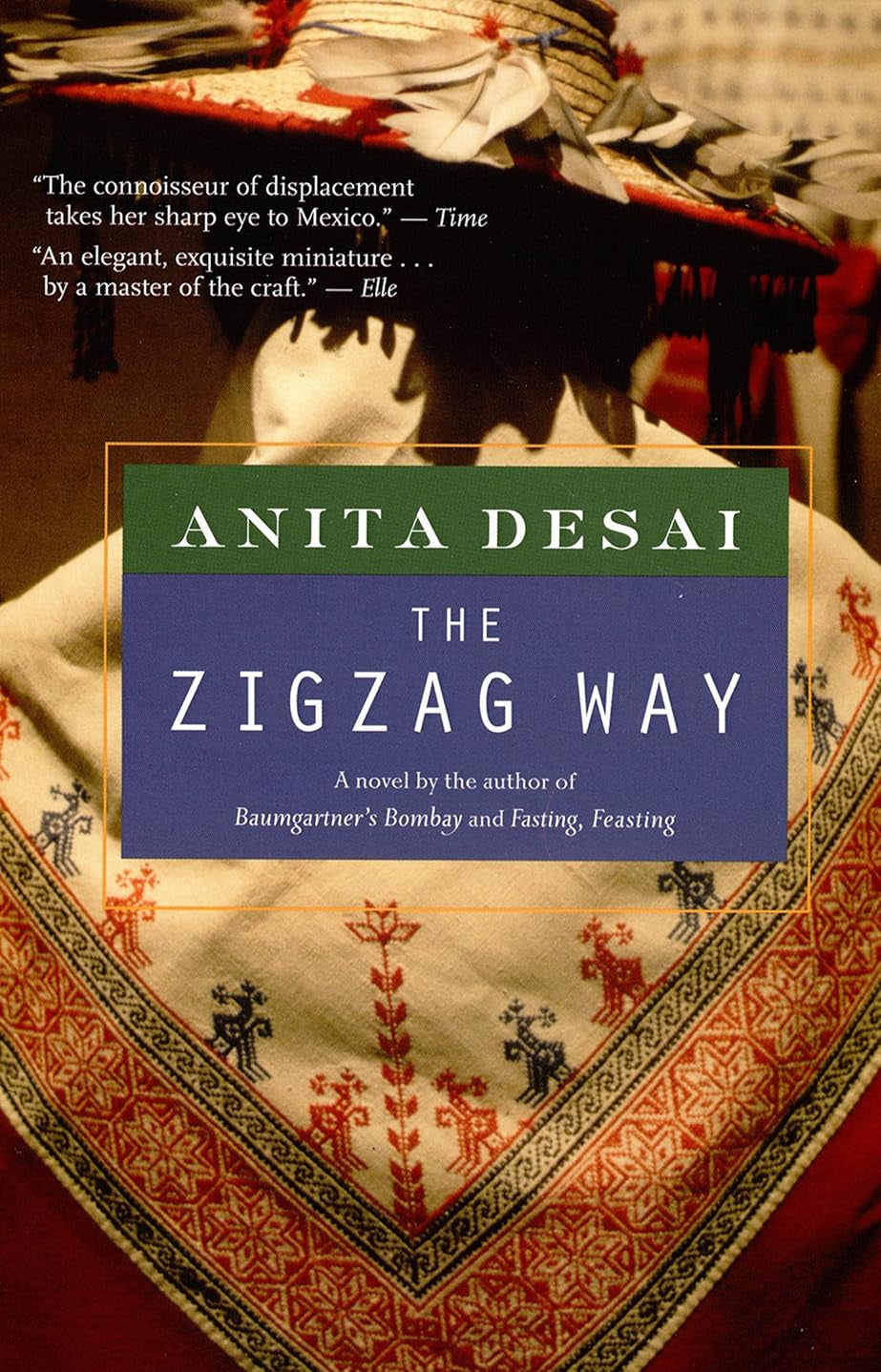 The Zigzag Way Novel by Anita Desai