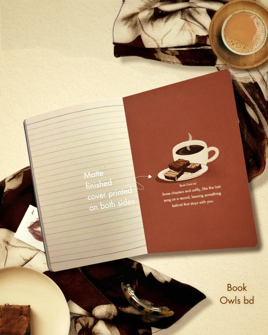 SNSN16 - Retro Bengali - Vinyl Notebook