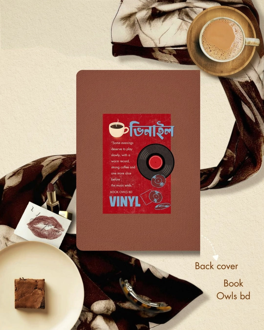 SNSN16 - Retro Bengali - Vinyl Notebook