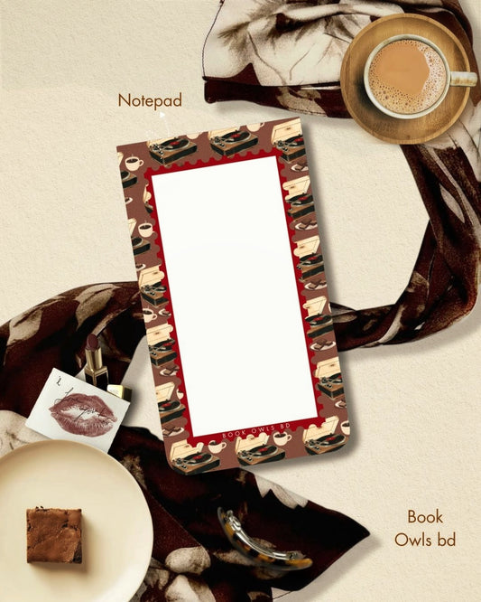 SNNP12- Retro Bengali - vinyl notepad