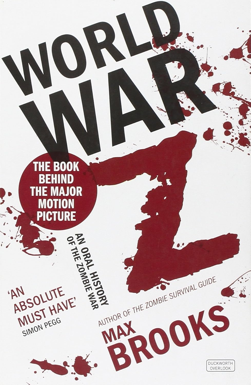 World War Z Novel by Max Brooks