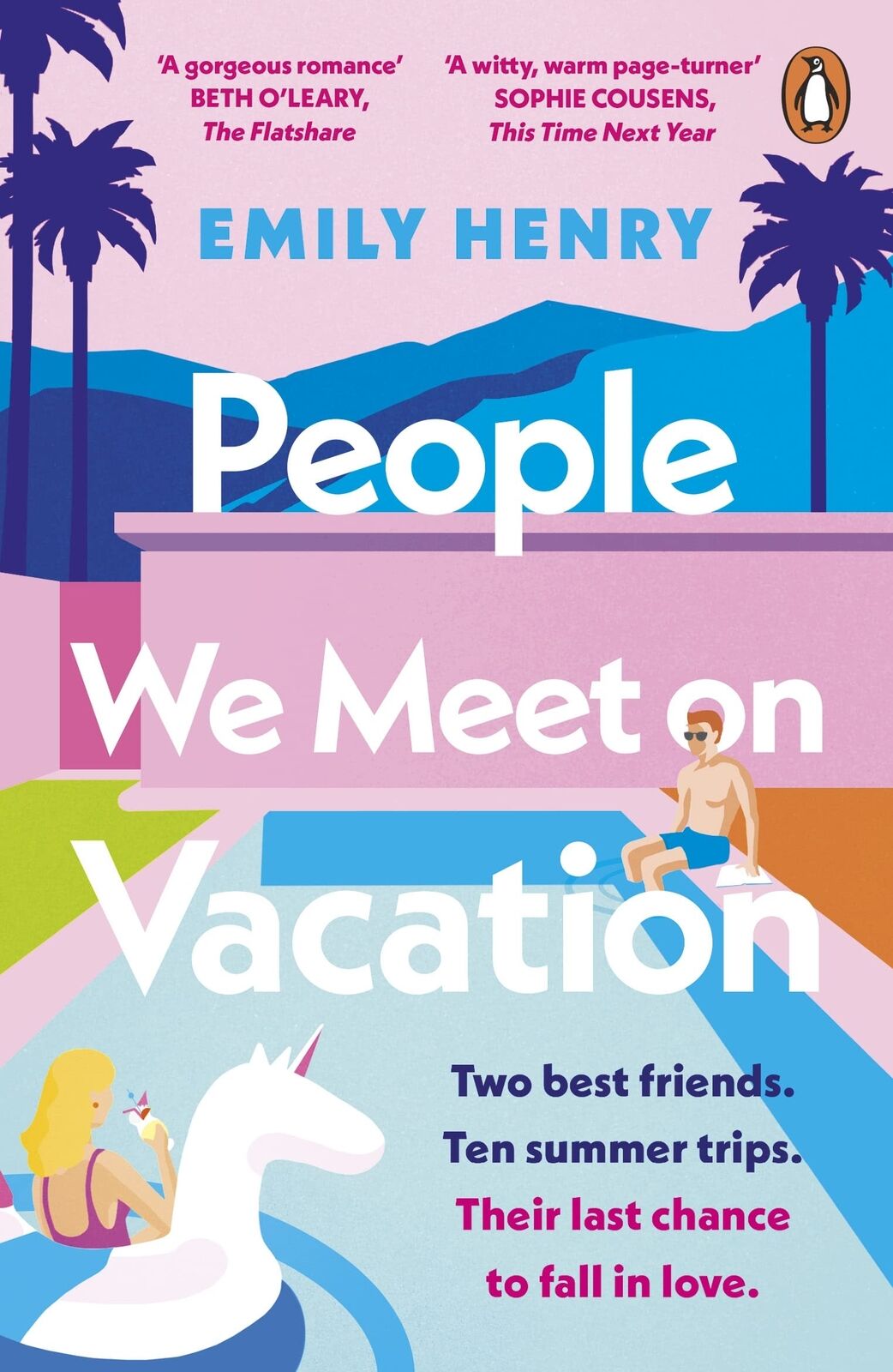 People We Meet on Vacation Novel by Emily Henry
