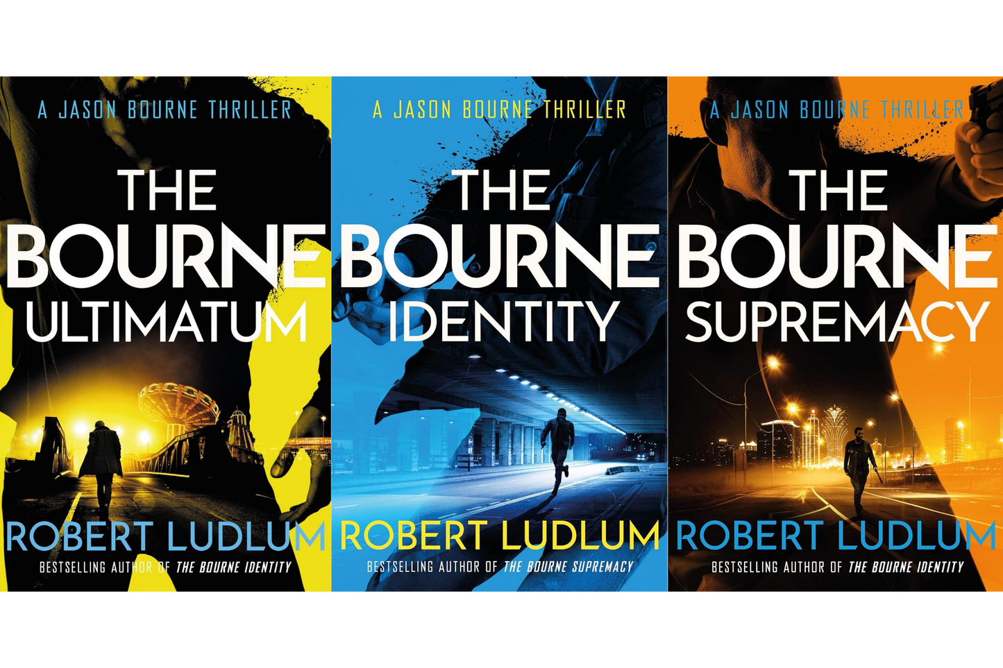 Jason Bourne Trilogy Series by Robert Ludlum