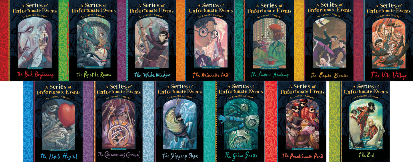 A Series of Unfortunate Events by Lemony Snicket